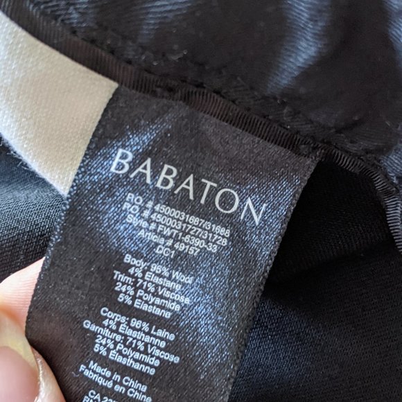ARITZIA - Babaton Everett Tuxedo Pants - Picture 2 of 7